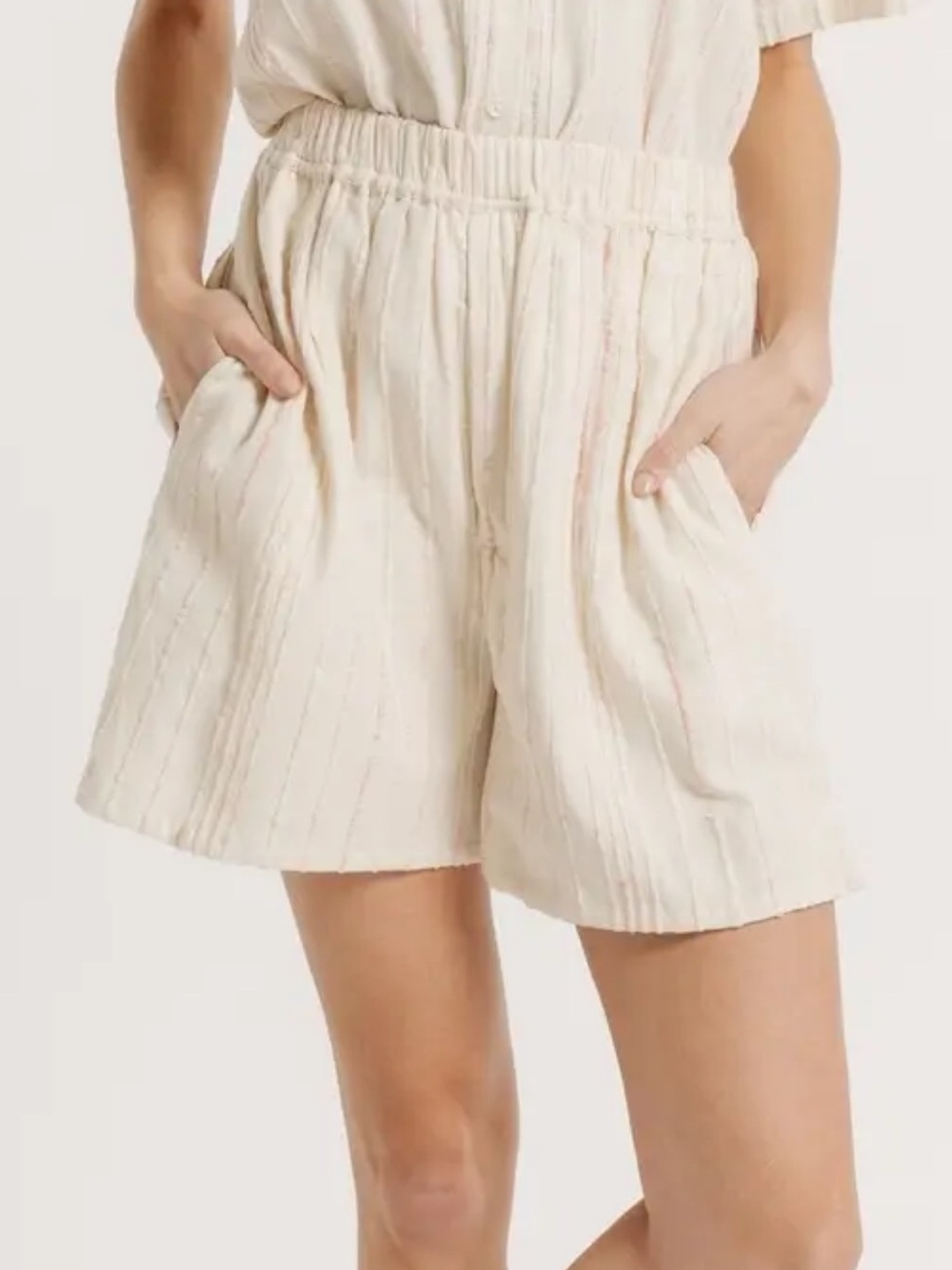 LAUDE THE LABEL Easy Short Botanical - Organic Cotton & Silk - M